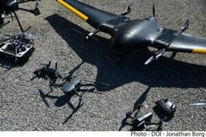 Close-up picture of Drones