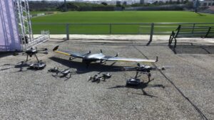 Close-up picture of Drones